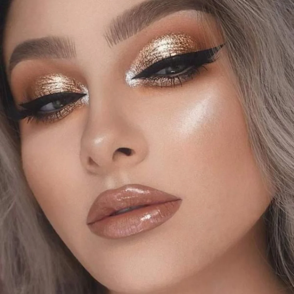 Natasha Denona Chroma Crysta Moonstone LIQUID Eyeshadow (Pink Champagne)